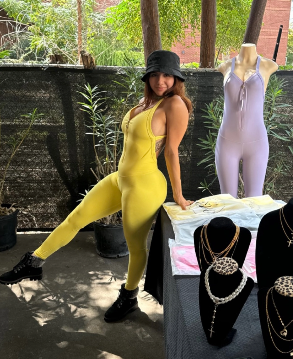 Melania's bodysuit