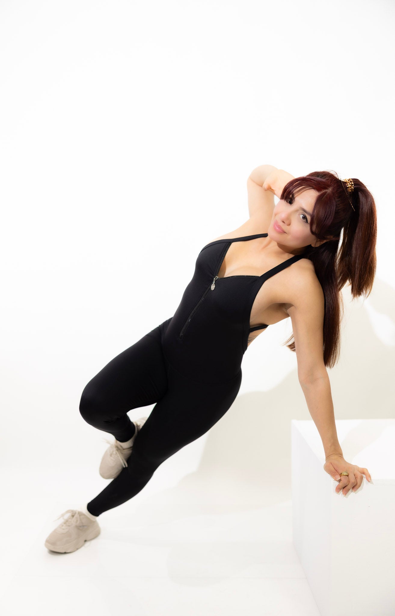 Jet Black Sexy Bodysuit